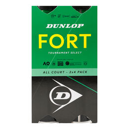 Pelotas De Tenis Dunlop Fort All Court 2x4er Dose